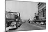 Downtown View of Chehalis, Washington Photograph - Chehalis, WA-Lantern Press-Mounted Art Print