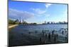 Downtown View with the Freedom Tower from the Hudson River Greenway-Stefano Amantini-Mounted Photographic Print