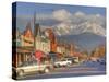 Downtown Whitefish, Montana, USA-Chuck Haney-Stretched Canvas