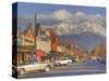 Downtown Whitefish, Montana, USA-Chuck Haney-Stretched Canvas