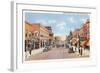 Downtown, Whiting, Indiana-null-Framed Art Print