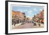 Downtown, Whiting, Indiana-null-Framed Art Print