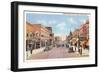 Downtown, Whiting, Indiana-null-Framed Art Print