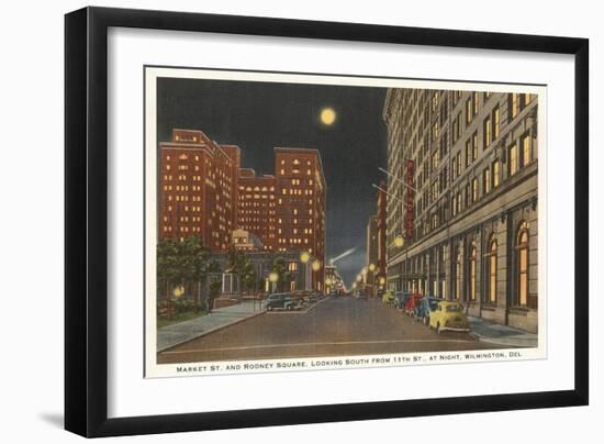 Downtown Wilmington, Delaware-null-Framed Art Print