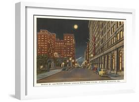 Downtown Wilmington, Delaware-null-Framed Art Print