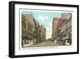 Downtown Wilmington, Delaware-null-Framed Art Print