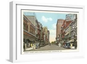 Downtown Wilmington, Delaware-null-Framed Art Print