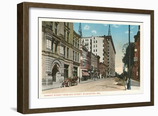 Downtown, Wilmington, Delaware-null-Framed Art Print