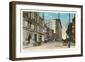 Downtown, Wilmington, Delaware-null-Framed Art Print