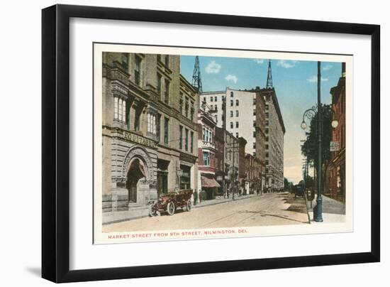 Downtown, Wilmington, Delaware-null-Framed Art Print