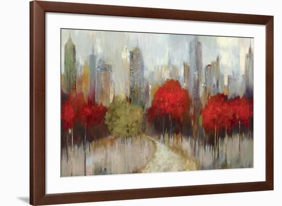 Downtown-Allison Pearce-Framed Art Print