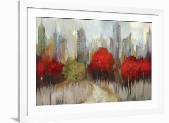 Downtown-Allison Pearce-Framed Art Print