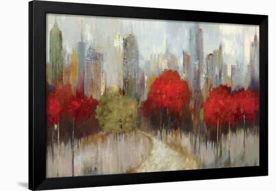 Downtown-Allison Pearce-Framed Art Print