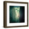 Downtown-null-Framed Art Print