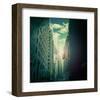 Downtown-null-Framed Art Print