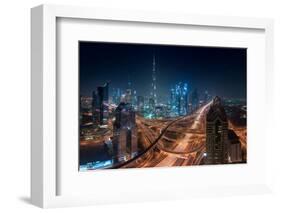 Downtown-Javier de la-Framed Photographic Print