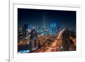 Downtown-Javier de la-Framed Photographic Print