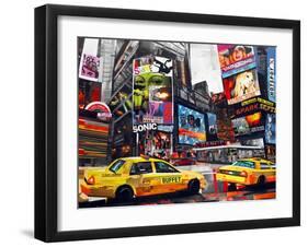 Downtown-James Grey-Framed Art Print