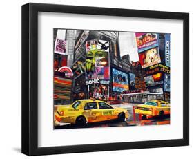 Downtown-James Grey-Framed Art Print