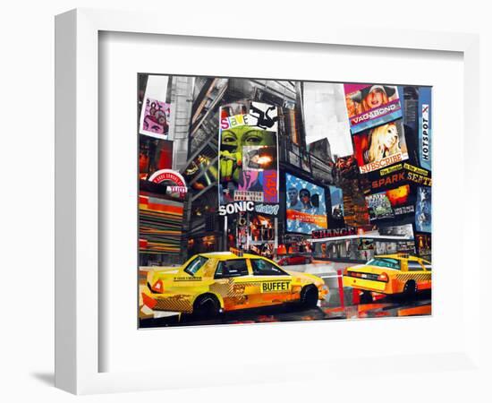 Downtown-James Grey-Framed Art Print