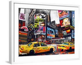 Downtown-James Grey-Framed Art Print