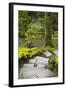 Downward Steps, Portland Japanese Garden, Portland, Oregon-Michel Hersen-Framed Photographic Print