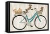 Doxie Ride ver I-Sue Schlabach-Framed Stretched Canvas