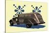 Doyle Gasoline Truck-null-Stretched Canvas