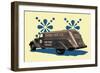 Doyle Gasoline Truck-null-Framed Art Print