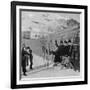 Doyle, Skiing, Alps 1894-null-Framed Photographic Print