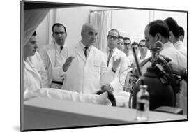 Dr. Adrian Kantrowitz with Colleagues at the Bedside of Case L1. Brooklyn, NY June 1966-Ralph Morse-Mounted Photographic Print