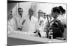 Dr. Adrian Kantrowitz with Colleagues at the Bedside of Case L1. Brooklyn, NY June 1966-Ralph Morse-Mounted Photographic Print