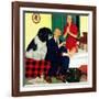 "Dr. and the Dog", November 21, 1953-Richard Sargent-Framed Giclee Print