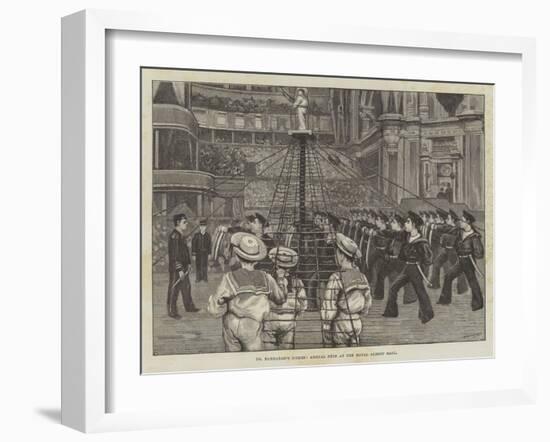 Dr Barnardo's Homes, Annual Fete at the Royal Albert Hall-null-Framed Giclee Print