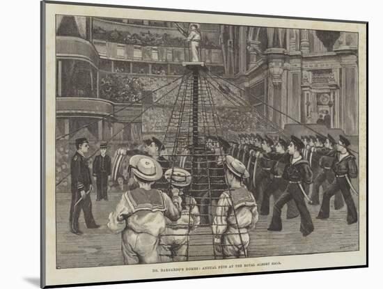 Dr Barnardo's Homes, Annual Fete at the Royal Albert Hall-null-Mounted Giclee Print
