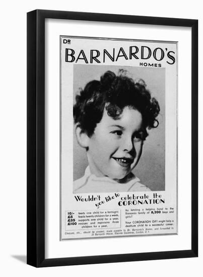 Dr Barnardos Homes, 1937-null-Framed Giclee Print