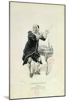 Dr Bartolo, from the Opera "The Barber of Seville" by Rossini-Emile Antoine Bayard-Mounted Giclee Print