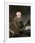 Dr. Benjamin Rush at His Desk-null-Framed Giclee Print