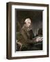 Dr. Benjamin Rush at His Desk-null-Framed Giclee Print