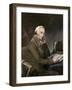 Dr. Benjamin Rush at His Desk-null-Framed Giclee Print