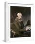 Dr. Benjamin Rush at His Desk-null-Framed Giclee Print