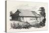 Dr Bettelheim's Residence, Loo Choo, Chinese Seas. Loo-Choo Islands, Ryukyu Islands, 1851-null-Stretched Canvas