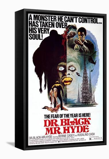 Dr. Black, Mr. Hyde, Bernie Casey, 1976-null-Framed Stretched Canvas