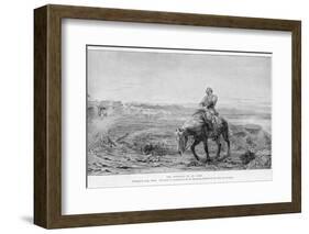 Dr Brydon the Sole Survivor of the Massacre of Kabul Finally Reaches Jellalabad-Sleigh-Framed Photographic Print