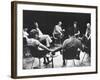 Dr. Carl Rogers During Group Therapy Session-Michael Rougier-Framed Premium Photographic Print