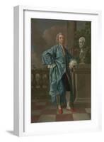 Dr Charles Chauncey, M.D. (1706-77) 1747-Francis Hayman-Framed Giclee Print