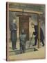 Dr Crippen He is Hanged at Pentonville Prison London-null-Stretched Canvas