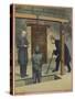 Dr Crippen He is Hanged at Pentonville Prison London-null-Stretched Canvas