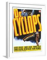 Dr. Cyclops, Albert Dekker, Janice Logan, 1940-null-Framed Art Print