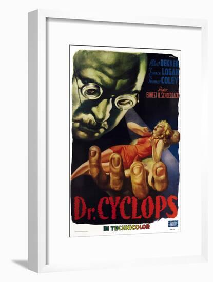 Dr. Cyclops-null-Framed Art Print